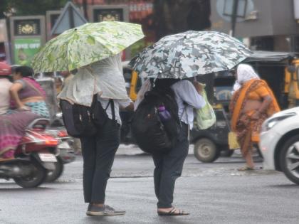 Slow but steady riprap of rain overnight, calm during the day | रात्रभर पावसाची संथ पण सतत रिपरिप, दिवसा शांतता