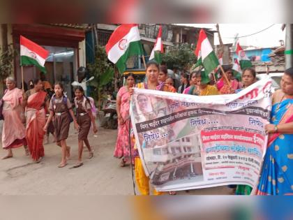 The Shram Jivi organization started protesting against the transfer of Joshi Government Hospital of Bhayander to a private institution | भाईंदरचे जोशी शासकीय रुग्णालय खाजगी संस्थेस देण्याविरोधात श्रमजीवी संघटनेचे आंदोलन सुरु 