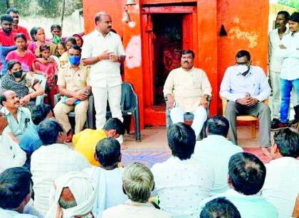 Administration reviews Shivajinagar flood situation | शिवाजीनगर पूरपरिस्थितीचा प्रशासनाकडून आढावा Administration reviews Shivajinagar flood situation | शिवाजीनगर पूरपरिस्थितीचा प्रशासनाकडून आढावा