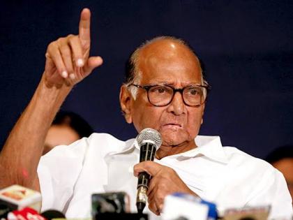 Sharad Pawar slapped the Municipal Commissioners along with the Divisional Commissioners; Dissatisfied with the inconvenience in the jumbo | शरद पवारांनी विभागीय आयुक्तांसह पालिका आयुक्तांना झापले ; 'जम्बो'मधील असुविधांबाबत नाराजी