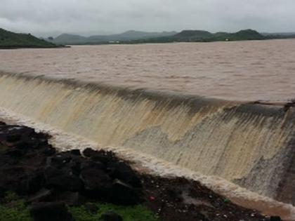 Latipada dam 'overflow' | लाटीपाडा धरण ‘ओव्हरफ्लो’