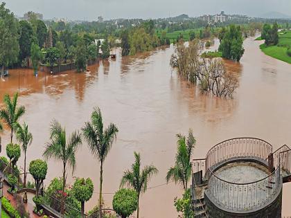 1,200 cusecs discharge from Radhanagari dam, Panchganga river in Kolhapur towards warning level | कोल्हापुरातील पंचगंगा नदी इशारा पातळीकडे, राधानगरी धरणातून १,२०० क्युसेक विसर्ग