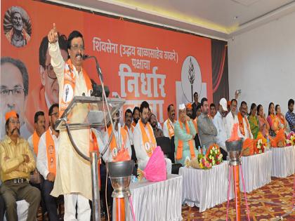 Shaktipeeth highway plot for contractors, brokers, Vinayak Raut alleges | ठेकेदार, दलालांसाठी 'शक्तिपीठ'चा डाव; विनायक राऊत यांचा आरोप 