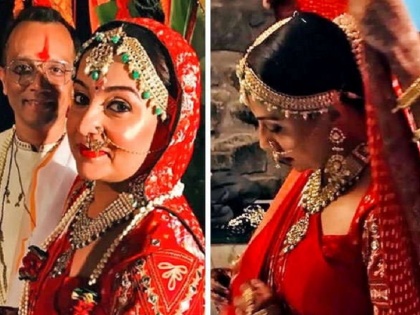 Suchita Trivedi ties the knot with Nigam Patel | ४२ व्या वर्षी लग्नबंधनात अडकली ‘खिचडी’फेम सुचिता त्रिवेदी! पाहा, फोटो!!