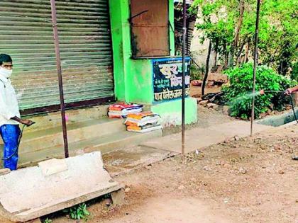 पालांदूर येथे निर्जंतुकीकरण मोहीम