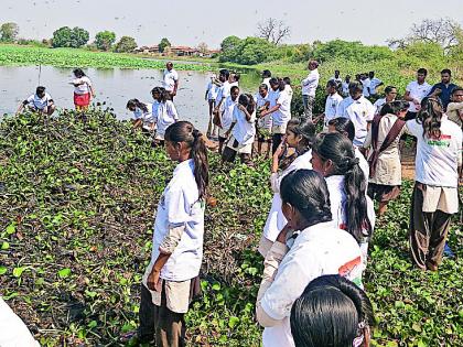 Lake Sanitation Campaign at Dhanori | धानोरी येथे तलाव स्वच्छता मोहीम