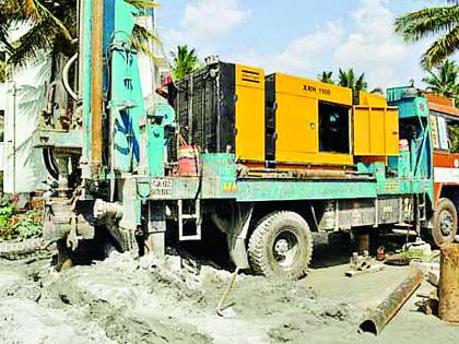 Borewell machines will run by professionals | बोअरवेल मशीन व्यावसायिकांकडून ठेंगा