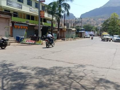 Trimbakeshwar temple Bhakas without devotees! | भाविकांवाचून त्र्यंबकेश्वर मंदिर भकास !