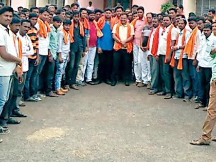  Front of Shiv Sena in Arni, Darwha, Babulgaon | शिवसेनेचा आर्णी, दारव्हा, बाभूळगाव येथे मोर्चा