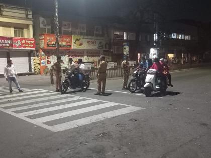 Entrance ban in Kolhapur district from tonight, entry ban in the taluka | CoronaVirus Kolhapur updates : जिल्ह्यात आज रात्रीपासूनच प्रवेशबंदी, एक किलोमीटर अंतराबाहेर कारवाई