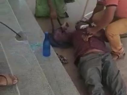 A youth died outside the Kovid Center in Chandwad | चांदवडला कोविड सेंटर बाहेरच युवकाचा मृत्यू