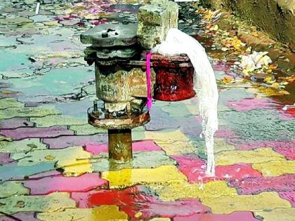 Ballarpur: 22% leakage per day | बल्लारपुरात दररोज २२ टक्के गळती Ballarpur: 22% leakage per day | बल्लारपुरात दररोज २२ टक्के गळती