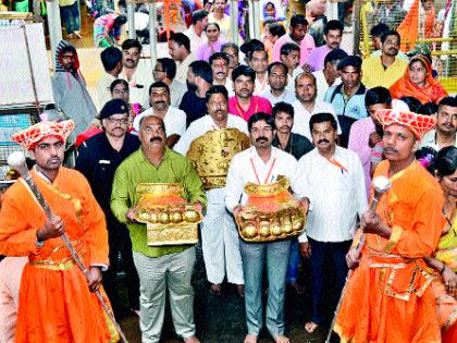 Start of the Shardi Navaratri Festival | शारदीय नवरात्रोत्सवास प्रारंभ