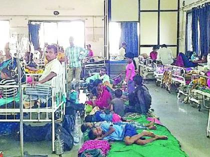 Capacity 100, Children and mothers admitted 250 | क्षमता १०० ची, भरती २५० वर बालके व माता