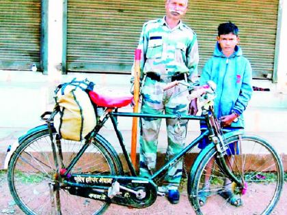 The angel of 'those' children is the Kawatha police | ‘त्या’ मुलांचा देवदूत कवठा पोलीस