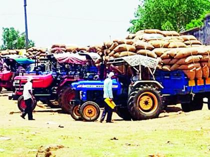 Sale of grain at Rs. 1200 per quintal | धानाची 1200 रुपये क्विंटलने विक्री