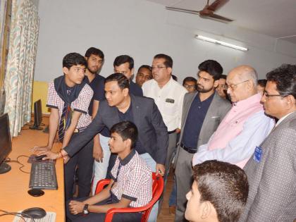 Inauguration of the first Virtual Science Lab in the country | देशातील पहिल्या व्हर्चुअर सायन्स लॅबचे उद्घाटन