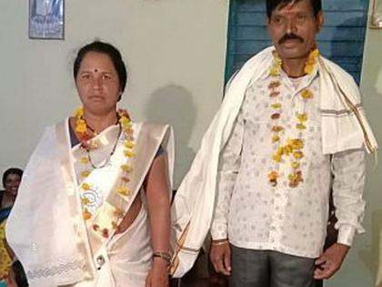 Remarriage to first husband after he promised to quit drinking | एका लग्नाची अशीही गोष्ट : व्यसनमुक्तीचे वचन देताच पहिल्या पतीशी पुनर्विवाह Remarriage to first husband after he promised to quit drinking | एका लग्नाची अशीही गोष्ट : व्यसनमुक्तीचे वचन देताच पहिल्या पतीशी पुनर्विवाह