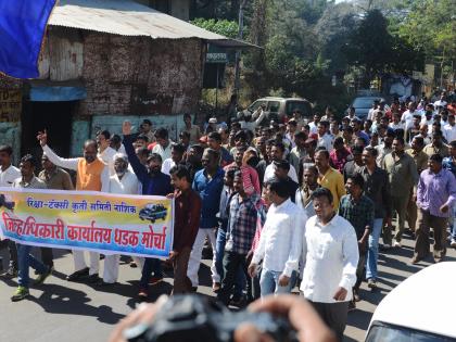 A rally against the police torture of Nashik | नाशकात पोलिसांच्या जाचक त्रासाविरोधात मोर्चा