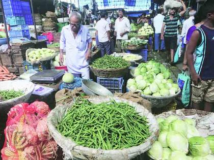  'Lose' the rules of the market | भाजीबाजारात नियमांना ‘खो’