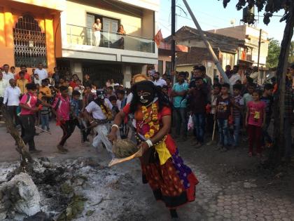 Torture procession | सुकेणेला नकटकवडीची मिरवणूक