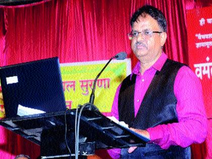  Life becomes positive due to positive words: Ahire | सकारात्मक शब्दांमुळे जीवन बनते आनंदमयी : अहिरे