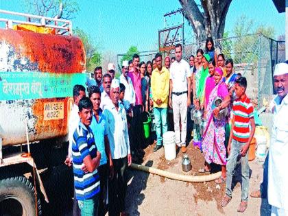  Patlokh village thirst by thinking of library planning! | विचारक्र ांती वाचनालयाने भागवली पाटोळे गावाची तहान !