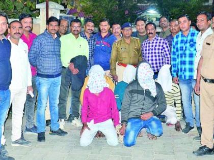 Hardcore chain snatchers seized, helmet, knife found, gold smuggler arrested | हार्डकोअर चेनस्नॅचर्स जेरबंद, हेल्मेट, चाकूही गवसला, सोने घेणारे अटक