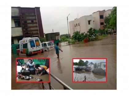 Flood havoc continues in Chandrapur district; Heavy rains recorded in eight tehsil | चंद्रपूर जिल्ह्यात पुराचा कहर सुरूच, आठ तालुक्यांत अतिवृष्टीची नोंद