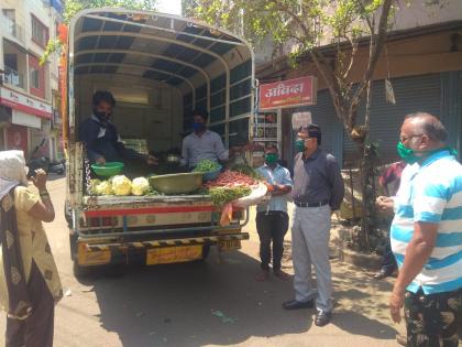 Corona virus: Corona testing of peddlers, vegetable sellers started | corona virus : फेरीवाला, भाजी विक्रेत्यांची कोरोना चाचणी सुरू