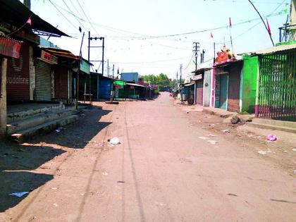 Shukshukat in the district | जिल्ह्यात शुकशुकाट Shukshukat in the district | जिल्ह्यात शुकशुकाट