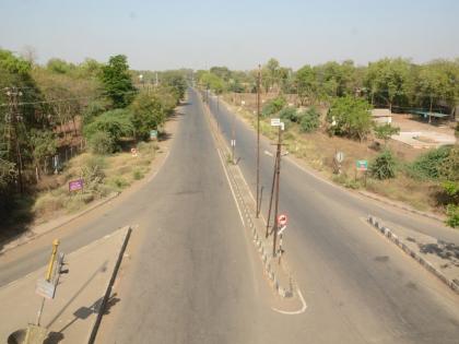Dhule city sucks everywhere in the district | धुळे शहरासह जिल्ह्यात सर्वच ठिकाणी शुकशुकाट Dhule city sucks everywhere in the district | धुळे शहरासह जिल्ह्यात सर्वच ठिकाणी शुकशुकाट