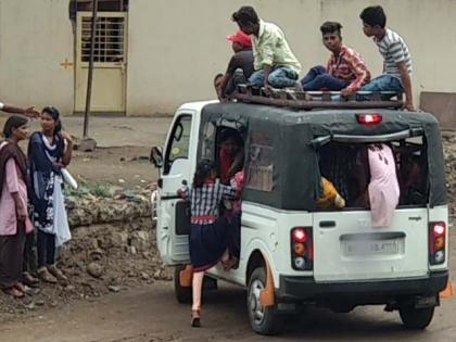 वाहतूक वळविल्याने प्रवाशांना आर्थिक भरुदड