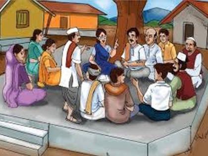 Villagers' decision not to declare vehicle publicity | वाहनावरून जाहीर प्रचार न करण्याचा ग्रामस्थांचा निर्णय