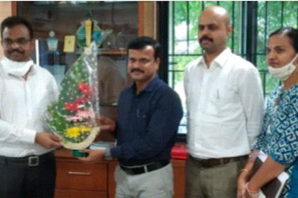 ZP CEO Gawde took charge | जि.प.सीईओ गावडे यांनी घेतला पदभार ZP CEO Gawde took charge | जि.प.सीईओ गावडे यांनी घेतला पदभार