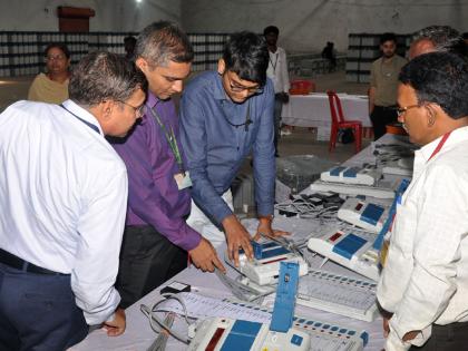 One and a half thousand voting machines are filed from North India | दीड हजार मतदान यंत्र उत्तर भारतातून दाखल