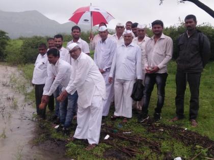 Jalpujan of Keljhar dam | केळझर धरणाचे जलपूजन