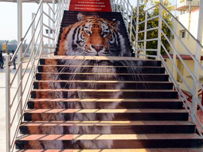 Cleanliness work with beautification at Parbhani railway station: Tough preparation of General Manager's tour | परभणी रेल्वेस्थानकवर सुशोभिकरणासह स्वच्छतेची कामे : महाव्यवस्थापकांच्या दौºयाची जोरदार तयारी