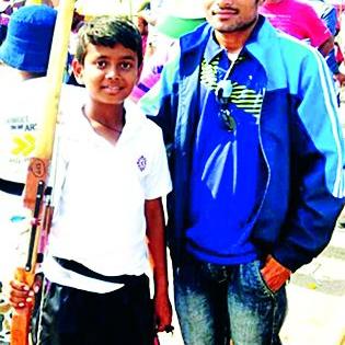 Tipperich's son in the National Archery Tournament | टपरीचालकाचा मुलगा राष्ट्रीय धनुर्विद्या स्पर्धेत