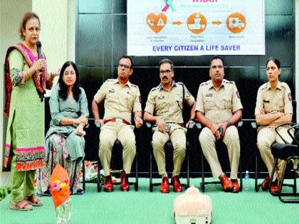  Police will save lives of citizens | पोलीसही वाचविणार नागरिकांचे प्राण