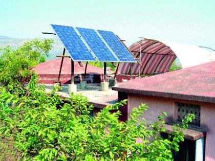  Visit the Fangdar School to Solar Energy Set | फांगदर शाळेला  सौरऊर्जा संच भेट