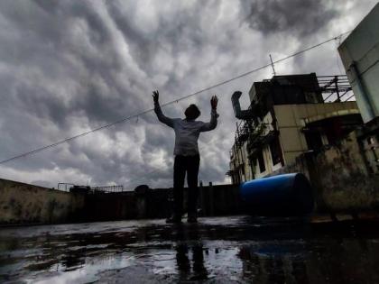 Light rain, cloudy skies in Nagpur | नागपुरात हलका पाऊस, आकाश ढगाळलेले