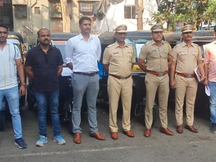 one arrested for stealing rickshaws in bhayander 8 crimes were uncovered and 7 rickshaws seized | भाईंदरमध्ये रिक्षा चोरी करणाऱ्या सराईतला अटक; ८ गुन्हे उघडकीस येऊन ७ रिक्षा जप्त 