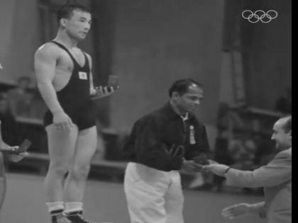 Footage of Olympic bronze medalist Khashaba Jadhav medal distribution ceremony released after 71 years | ‘खाशाबां’च्या त्या सुवर्ण क्षणांची चित्रफीत अखेर जगासमोर, जागतिक ऑलिम्पिक संघटनेकडून ७१ वर्षांनी प्रसारित