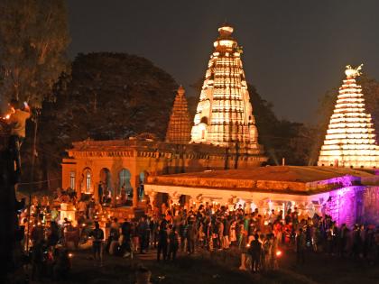 Lakhkhali Kolhapur Panchaganga Ghat by Thousands of Deepjyoti | हजारो दीपज्योतींनी लखलखला कोल्हापूर पंचगंगा घाट