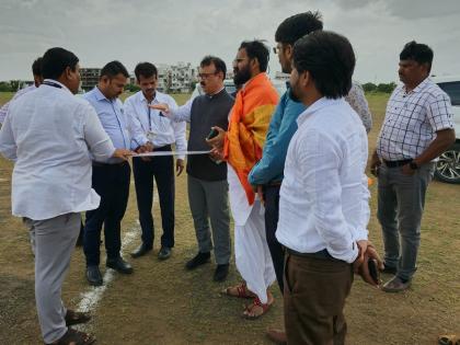 Lonand is just decorated to welcome Mauli Palakhi | माऊलींच्या स्वागतासाठी अवघी सजली लोणंदनगरी!