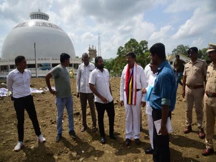 The Dikshabhumi site is owned by the Buddhist Mahasabha of India | दीक्षाभूमीची जागा भारतीय बौद्ध महासभेच्या मालकीची - भीमराव आंबेडकर