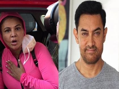 rakhi sawant gets trolled after gave her reaction on aamir khan testing positive-to-coronavirus | आमिर खानला कोरोना? OMG, मोदी जी...! राखी सावंतची ‘ओव्हरअ‍ॅक्टिंग’ पाहून युजर्सनी मारला डोक्यावर हात