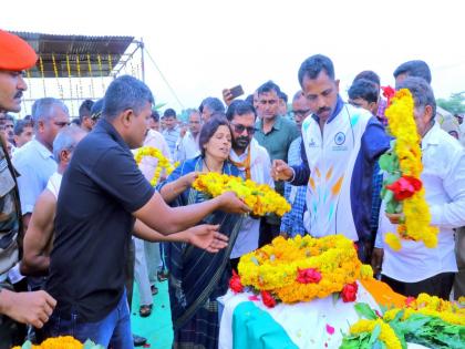 Last Farewell to Martyr Jawan Sambhaji Kendra | शहीद जवान संभाजी केंद्रे यांना अखेरचा निरोप