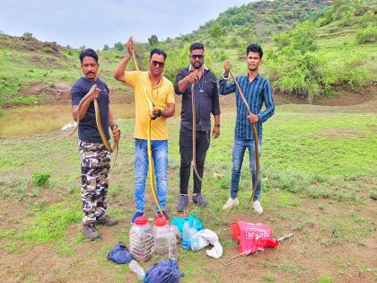 World Snake Day Special: Giving life to 18 snakes in jungle | जागतिक सर्प दिन विशेष : १८ सापांना आदिवासात जीवनदान